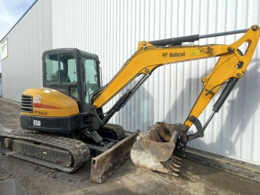 Bobcat E50 cabine - Mini rýpadlo: obrázek 1 Bobcat E50 cabine - Mini rýpadlo: obrázek 1