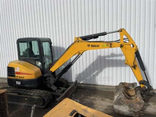 Bobcat E50 cabine - Mini rýpadlo: obrázek 4 Bobcat E50 cabine - Mini rýpadlo: obrázek 4