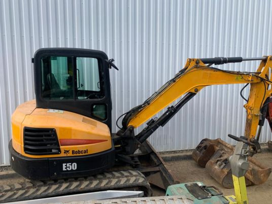 Bobcat E50EM - Mini rýpadlo: obrázek 1 Bobcat E50EM - Mini rýpadlo: obrázek 1