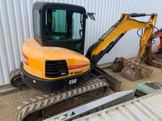 Bobcat E50EM - Mini rýpadlo: obrázek 4 Bobcat E50EM - Mini rýpadlo: obrázek 4