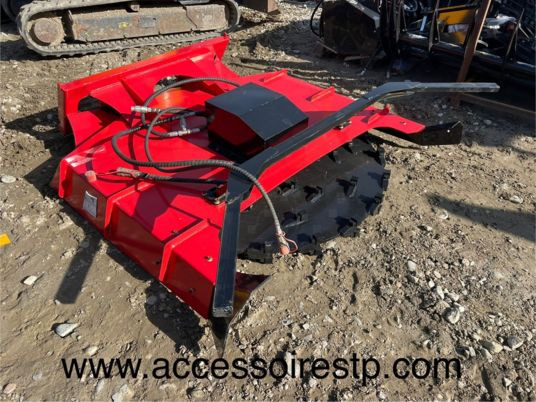 Broyeur forestier pour minichargeur - Lesní mulčovač: obrázek 1 Broyeur forestier pour minichargeur - Lesní mulčovač: obrázek 1