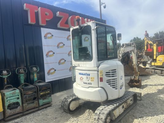 Komatsu PC26MR-3 cabine à 19500€ HT - Mini rýpadlo: obrázek 1 Komatsu PC26MR-3 cabine à 19500€ HT - Mini rýpadlo: obrázek 1