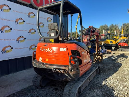 Kubota KX61-3 à 17 500 € HT - Mini rýpadlo: obrázek 5 Kubota KX61-3 à 17 500 € HT - Mini rýpadlo: obrázek 5