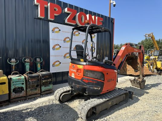 Mini rýpadlo Kubota U27-4 à 20500 € HT: obrázek 7