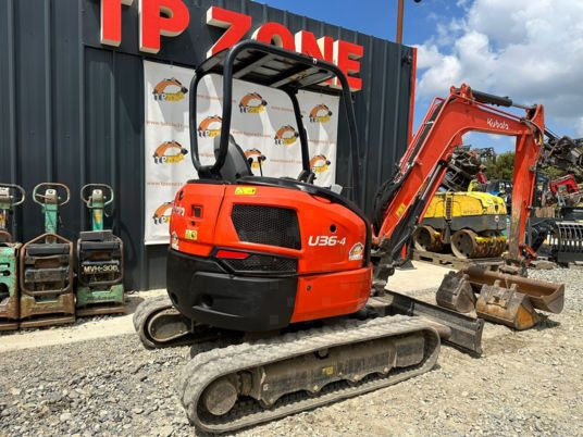 Kubota U36-4 à 26500 € HT - Mini rýpadlo: obrázek 5 Kubota U36-4 à 26500 € HT - Mini rýpadlo: obrázek 5