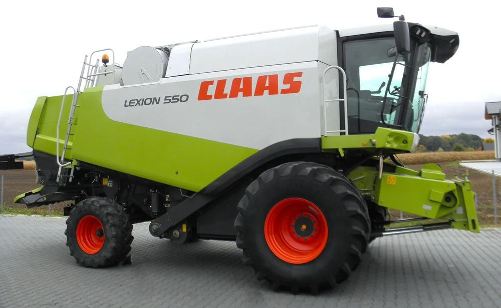 Claas Lexion 550 2005 Rok, heder V750, Najbogatsza Wersja, Nie Malowany, Stan Idealny - Sklízecí mlátička: obrázek 1 Claas Lexion 550 2005 Rok, heder V750, Najbogatsza Wersja, Nie Malowany, Stan Idealny - Sklízecí mlátička: obrázek 1