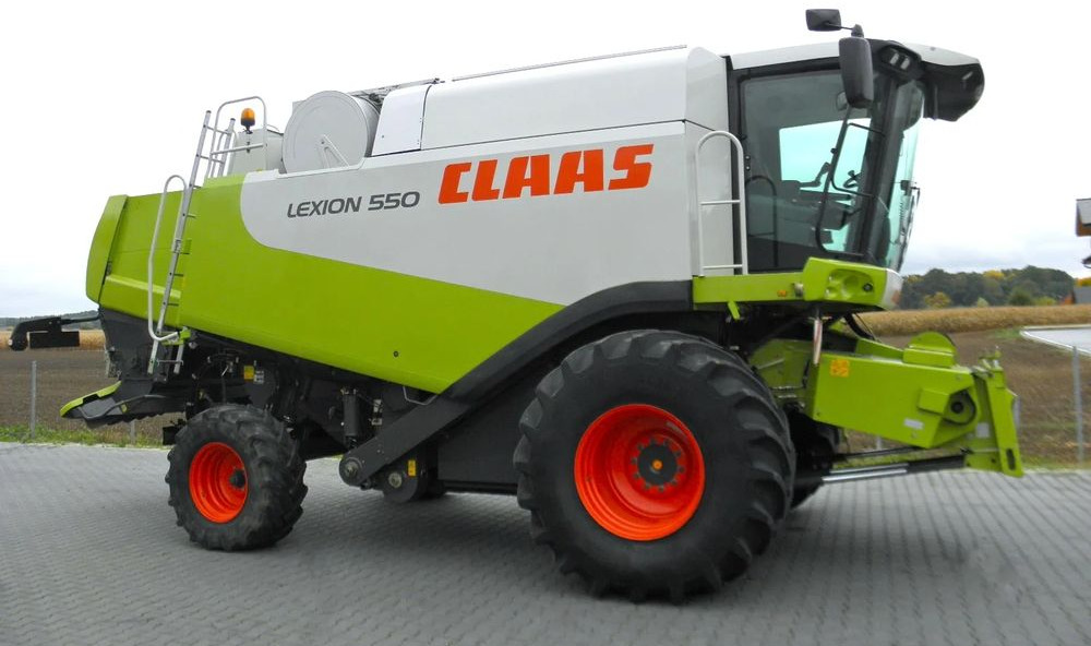 Claas Lexion 550 2005 Rok, heder V750, Najbogatsza Wersja, Nie Malowany, Stan Idealny - Sklízecí mlátička: obrázek 5 Claas Lexion 550 2005 Rok, heder V750, Najbogatsza Wersja, Nie Malowany, Stan Idealny - Sklízecí mlátička: obrázek 5
