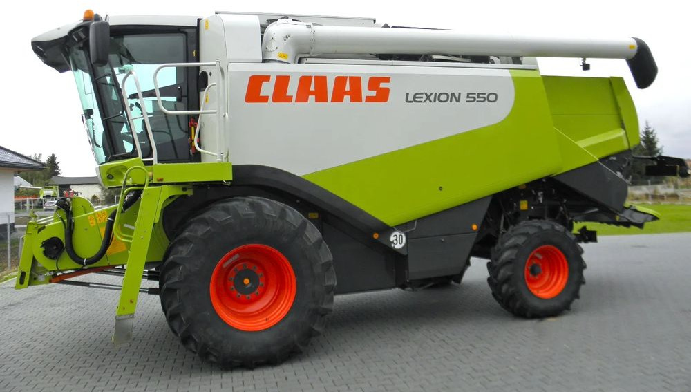 Claas Lexion 550 2005 Rok, heder V750, Najbogatsza Wersja, Nie Malowany, Stan Idealny - Sklízecí mlátička: obrázek 4 Claas Lexion 550 2005 Rok, heder V750, Najbogatsza Wersja, Nie Malowany, Stan Idealny - Sklízecí mlátička: obrázek 4