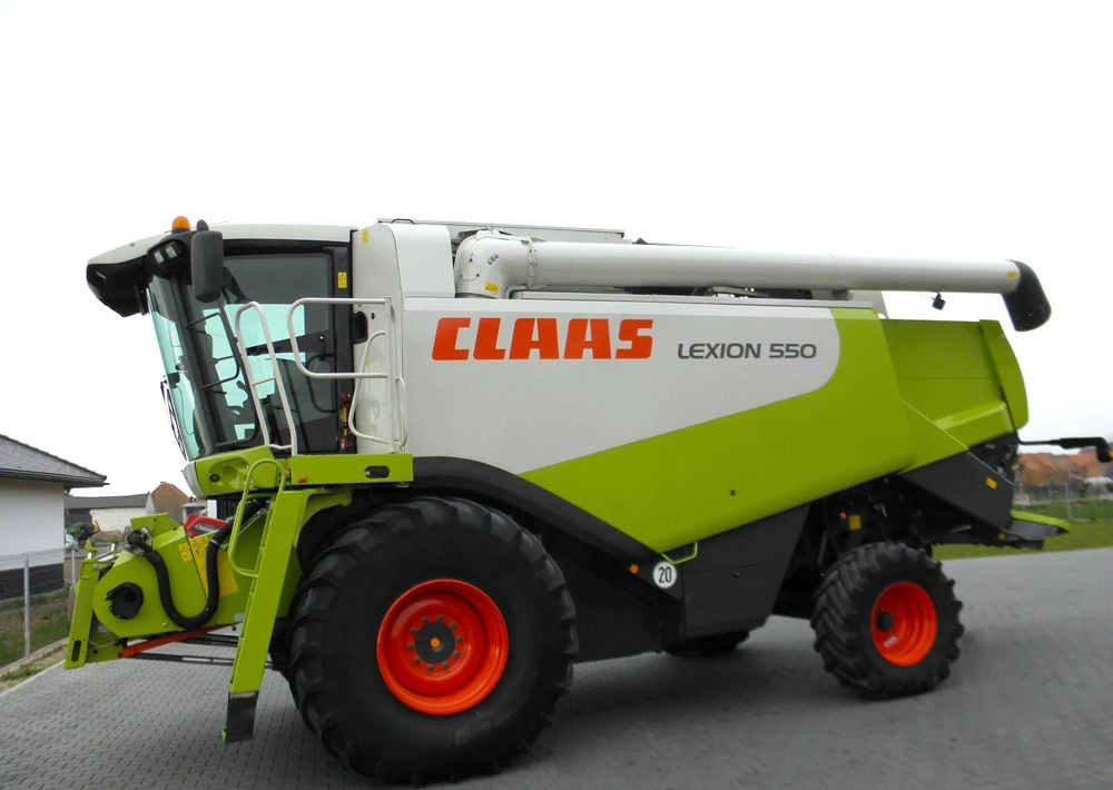 Claas Lexion 550 2008 Rok, Nowsza Wersja, Nie Malowany, Stan Idealny - Sklízecí mlátička: obrázek 5 Claas Lexion 550 2008 Rok, Nowsza Wersja, Nie Malowany, Stan Idealny - Sklízecí mlátička: obrázek 5