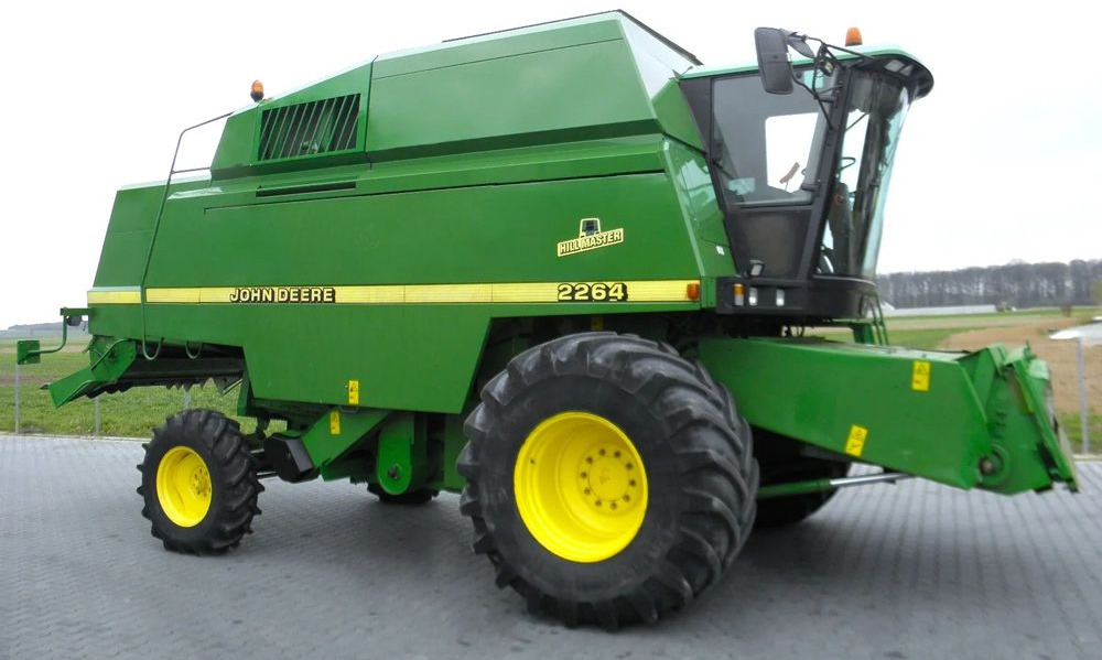 John Deere 2264 HM 1998 Rok, heder 6,1 m, Stol do rzepaku, Nie Malowany, Stan Bardzo Dobry - Sklízecí mlátička: obrázek 1 John Deere 2264 HM 1998 Rok, heder 6,1 m, Stol do rzepaku, Nie Malowany, Stan Bardzo Dobry - Sklízecí mlátička: obrázek 1