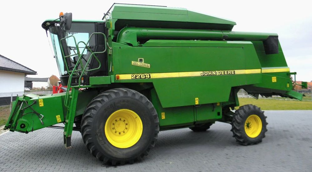 John Deere 2264 HM 1998 Rok, heder 6,1 m, Stol do rzepaku, Nie Malowany, Stan Bardzo Dobry - Sklízecí mlátička: obrázek 2 John Deere 2264 HM 1998 Rok, heder 6,1 m, Stol do rzepaku, Nie Malowany, Stan Bardzo Dobry - Sklízecí mlátička: obrázek 2