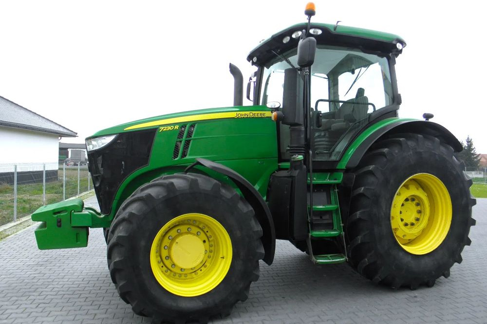 John Deere 7230 R 2012 Rok Nie Malowany, Skrzynia POWERQUAD, Stan Bardzo Dobry - Traktor: obrázek 4 John Deere 7230 R 2012 Rok Nie Malowany, Skrzynia POWERQUAD, Stan Bardzo Dobry - Traktor: obrázek 4