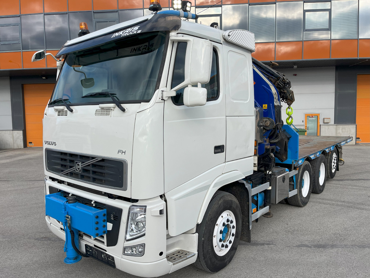 VOLVO FH 8x4 + Crane 48tm year 2006 + Jib + platform + tractor - Auto s hydraulickou rukou: obrázek 4 VOLVO FH 8x4 + Crane 48tm year 2006 + Jib + platform + tractor - Auto s hydraulickou rukou: obrázek 4
