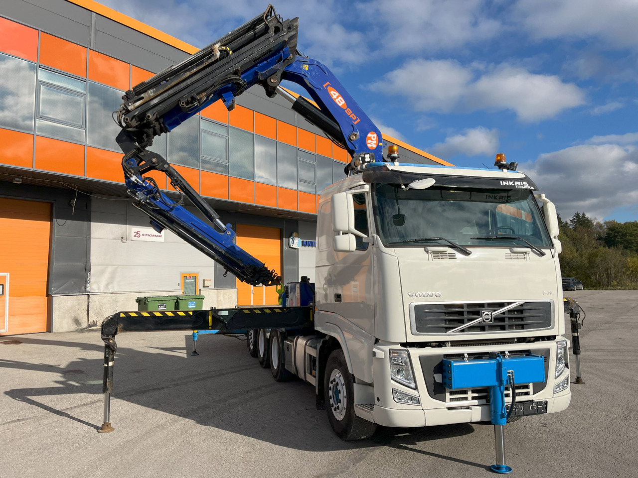 VOLVO FH 8x4 + Crane 48tm year 2006 + Jib + platform + tractor - Auto s hydraulickou rukou: obrázek 1 VOLVO FH 8x4 + Crane 48tm year 2006 + Jib + platform + tractor - Auto s hydraulickou rukou: obrázek 1