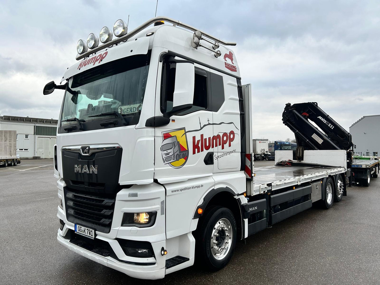 MAN TGX 500 - Nákladní automobil valníkový/ Plošinový: obrázek 1 MAN TGX 500 - Nákladní automobil valníkový/ Plošinový: obrázek 1