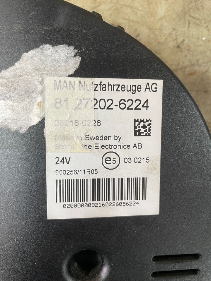 MAN MAN Lions City Kombiinstrument 81.272026224 81272026224 - Elektrický systém pro Nákladní auto: obrázek 2 MAN MAN Lions City Kombiinstrument 81.272026224 81272026224 - Elektrický systém pro Nákladní auto: obrázek 2