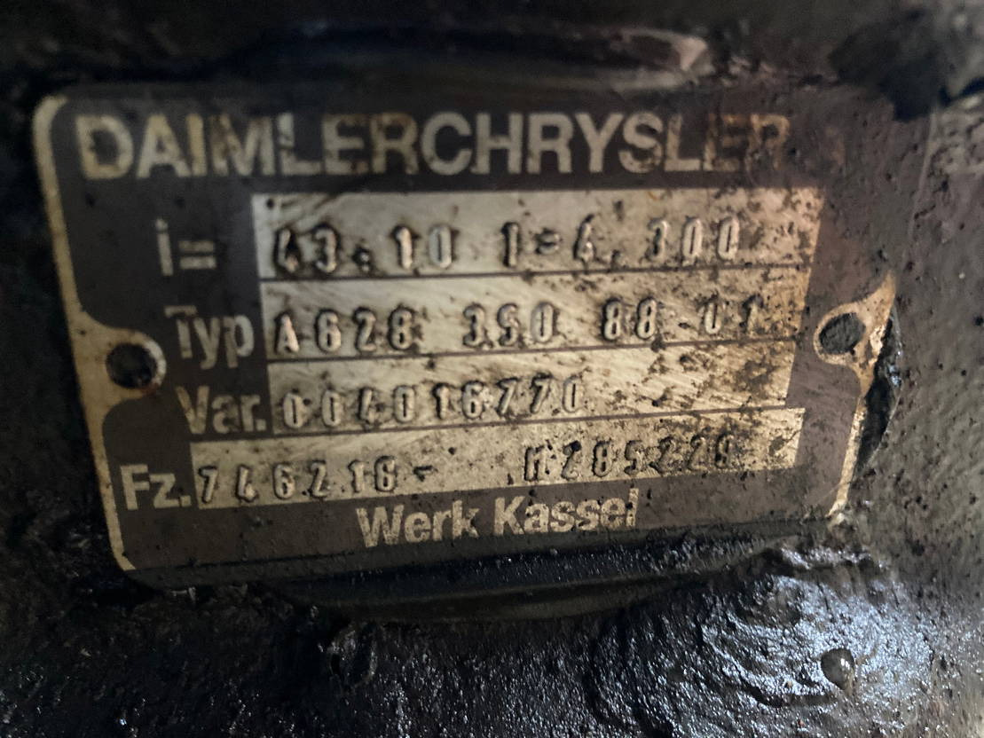 Mercedes-Benz Hinterachse Citaro LE 746218 A6283508801 HO6 Mercedes HO 6 - Zadní náprava pro Autobus: obrázek 1 Mercedes-Benz Hinterachse Citaro LE 746218 A6283508801 HO6 Mercedes HO 6 - Zadní náprava pro Autobus: obrázek 1