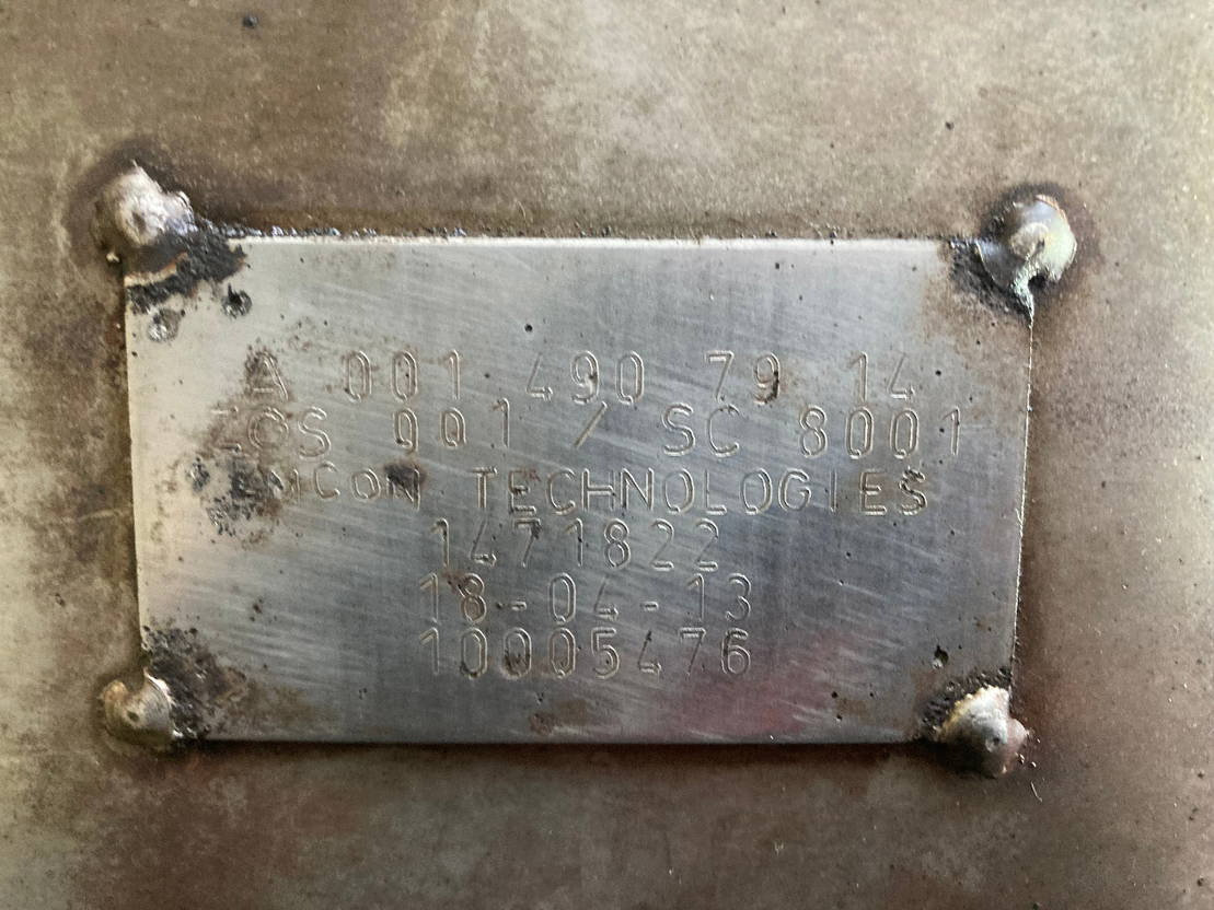 Mercedes-Benz Partikelfilter Mercedes Citaro A0014907914 Setra NF EEV Katalysato - Výfukový systém pro Autobus: obrázek 3 Mercedes-Benz Partikelfilter Mercedes Citaro A0014907914 Setra NF EEV Katalysato - Výfukový systém pro Autobus: obrázek 3