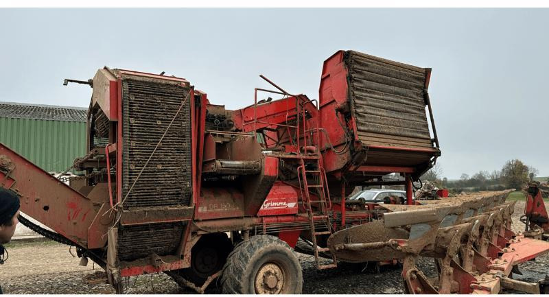 GRIMME DR1500 - Bramborový kombajn: obrázek 5 GRIMME DR1500 - Bramborový kombajn: obrázek 5