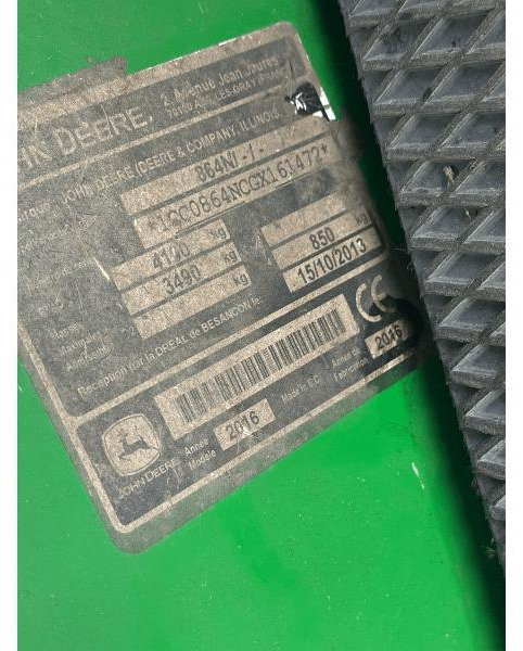 JOHN DEERE 864 MAXICUT - Lis na válcové balíky: obrázek 2 JOHN DEERE 864 MAXICUT - Lis na válcové balíky: obrázek 2