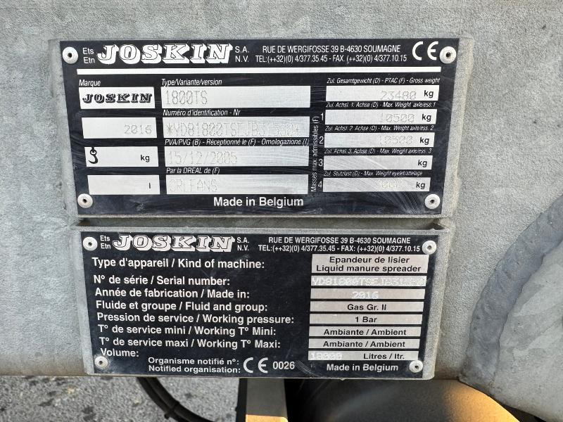 Fekální cisterna JOSKIN KOMFORT 2: obrázek 6