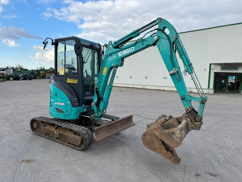 Mini rýpadlo KOBELCO SK 25 SR-6E: obrázek 6