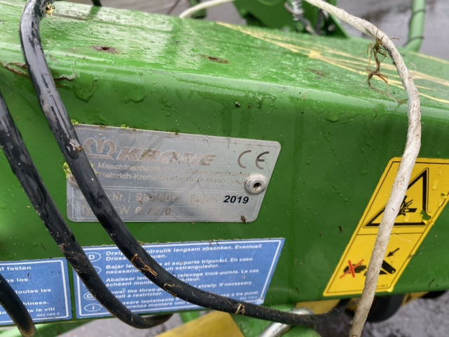 KRONE KW6.72 - Obraceč/ Shrnovač: obrázek 2 KRONE KW6.72 - Obraceč/ Shrnovač: obrázek 2