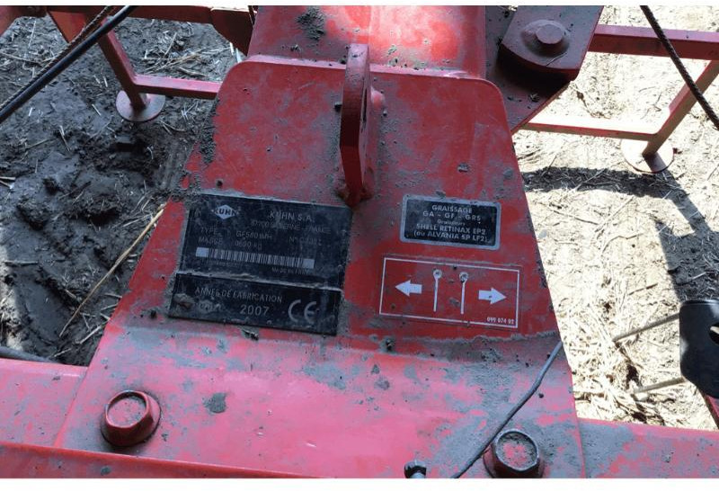 KUHN GF5801 - Obraceč/ Shrnovač: obrázek 3 KUHN GF5801 - Obraceč/ Shrnovač: obrázek 3