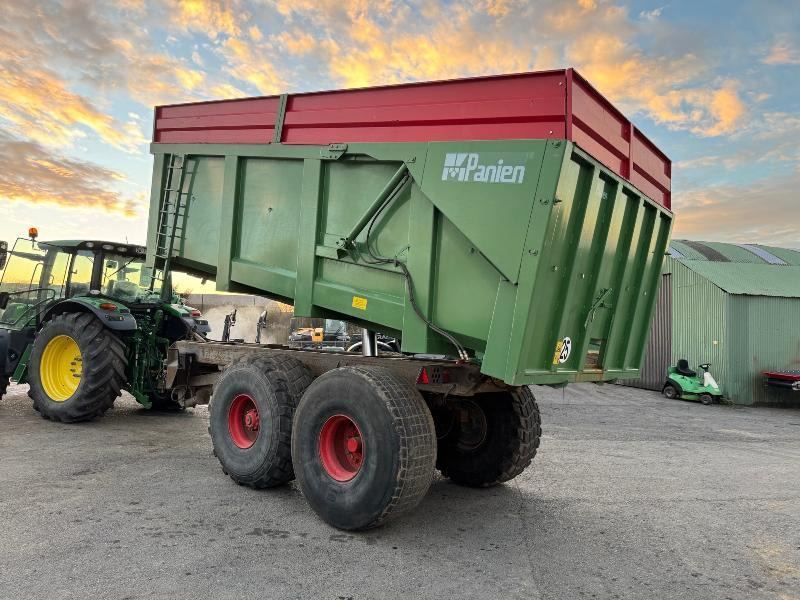 PANIEN P18B - Zemědělský sklápěcí přívěs: obrázek 2 PANIEN P18B - Zemědělský sklápěcí přívěs: obrázek 2