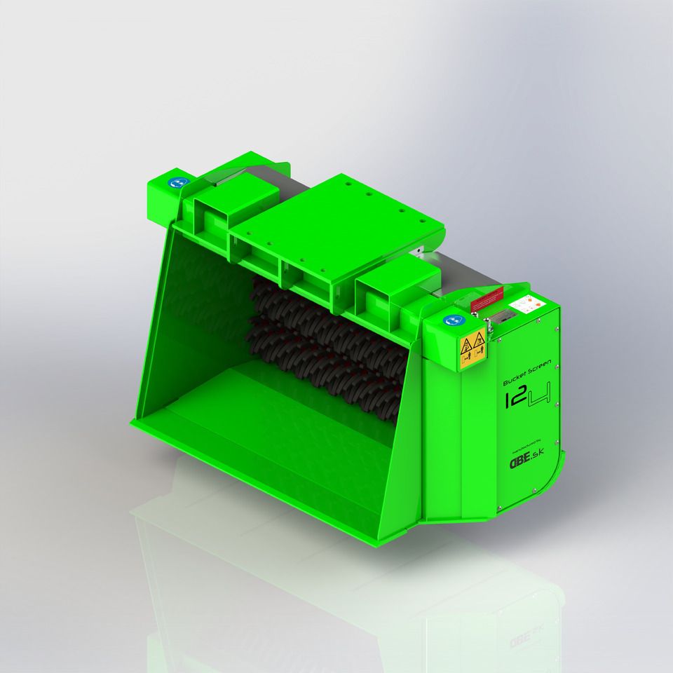 DB Engineering BucketScreen BS-12/4 - Lžíce na třídění: obrázek 2 DB Engineering BucketScreen BS-12/4 - Lžíce na třídění: obrázek 2