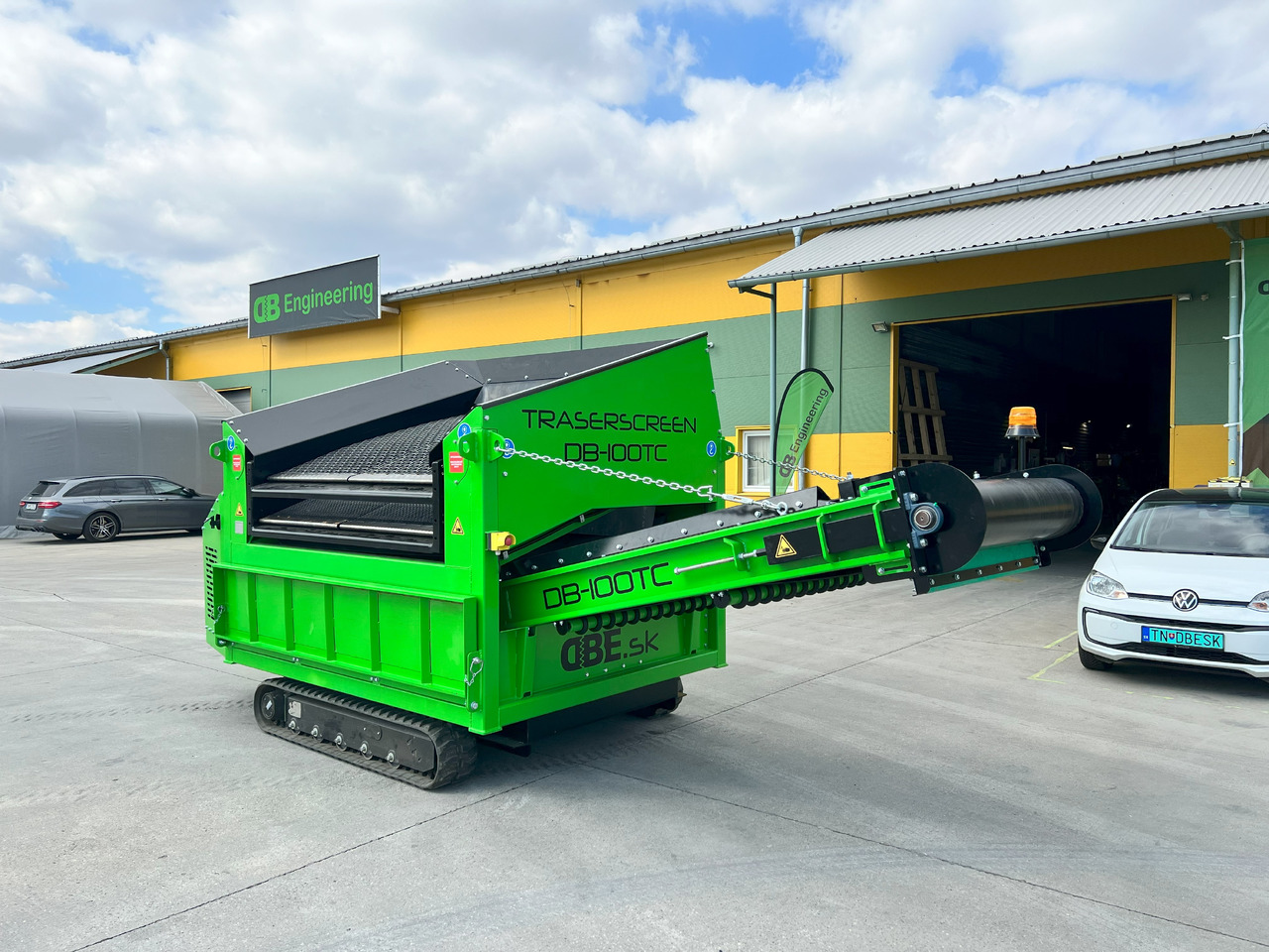 DB Engineering TraserScreen DB-100TC - Třídič: obrázek 1 DB Engineering TraserScreen DB-100TC - Třídič: obrázek 1