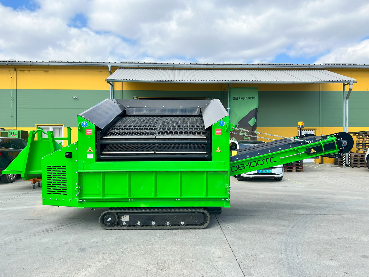 DB Engineering TraserScreen DB-100TC - Třídič: obrázek 2 DB Engineering TraserScreen DB-100TC - Třídič: obrázek 2