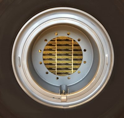 OTR Rim 19,50-25/2,5” 5-P for Huddig 1060/1260 (For tyre 23,5R25)Silver or Blac - Ráfek pro Rýpadlo-nakladač: obrázek 1 OTR Rim 19,50-25/2,5” 5-P for Huddig 1060/1260 (For tyre 23,5R25)Silver or Blac - Ráfek pro Rýpadlo-nakladač: obrázek 1