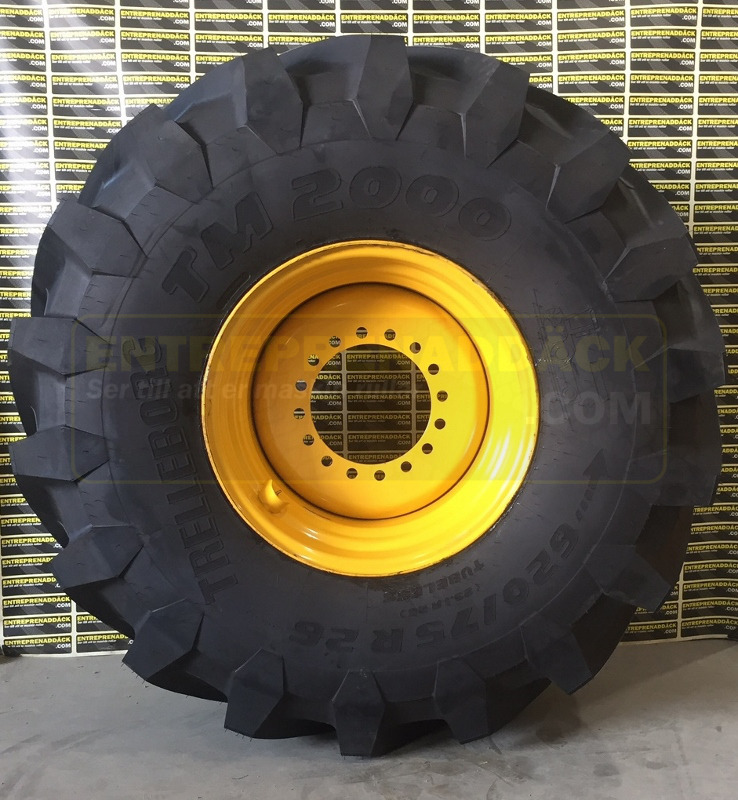 Trelleborg TM2000 620/75R26 TL for all wheel loaders on the market with 20.5R25 - Kompletní kolo pro Kolový nakladač: obrázek 3 Trelleborg TM2000 620/75R26 TL for all wheel loaders on the market with 20.5R25 - Kompletní kolo pro Kolový nakladač: obrázek 3