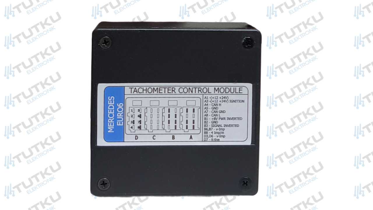 TACHOGRAPH CONTROL MODULE TCM - Tachograf: obrázek 3 TACHOGRAPH CONTROL MODULE TCM - Tachograf: obrázek 3