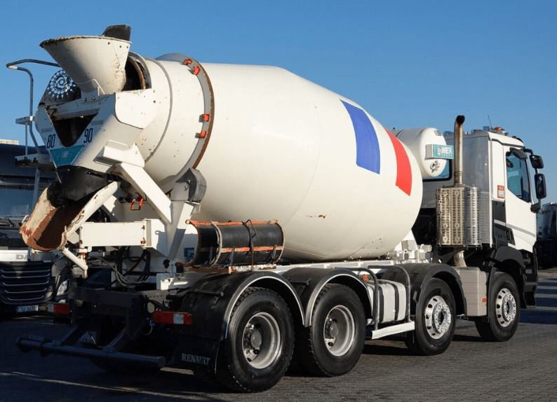 Renault C 430 8×4 Beton Mixer 9m3, TOP !!! - Autodomíchávač: obrázek 3 Renault C 430 8×4 Beton Mixer 9m3, TOP !!! - Autodomíchávač: obrázek 3