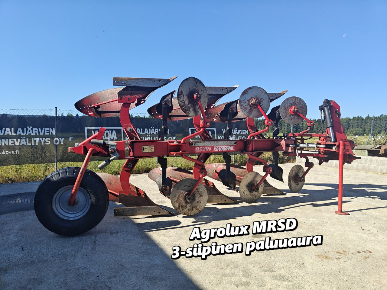 Agrolux MRSD 3-siipinen paluuaura - Pluh: obrázek 1 Agrolux MRSD 3-siipinen paluuaura - Pluh: obrázek 1