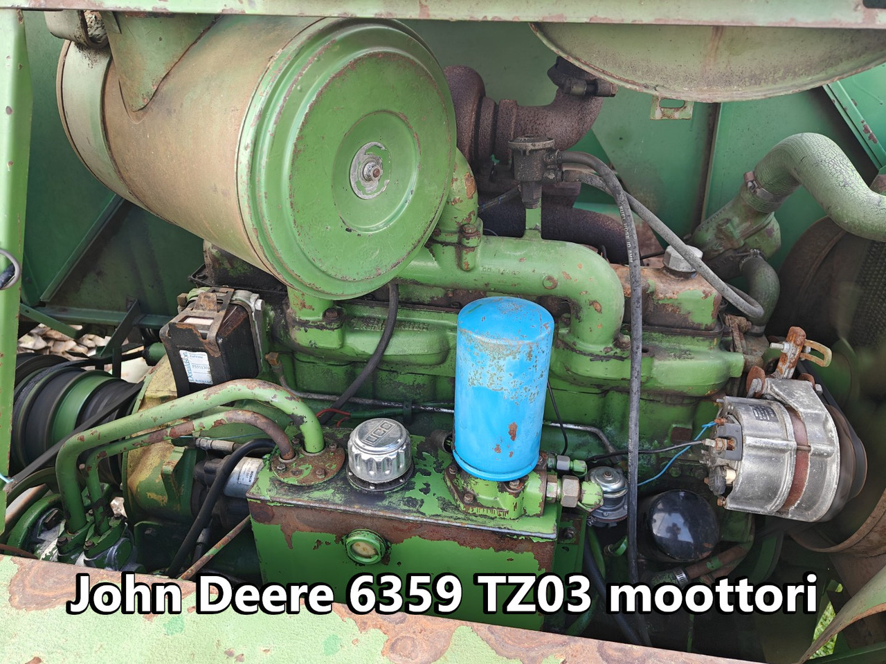 John Deere 965 täydellinen moottori, 6-sylinterinen turbo, katso video! - Sklízecí mlátička: obrázek 1 John Deere 965 täydellinen moottori, 6-sylinterinen turbo, katso video! - Sklízecí mlátička: obrázek 1