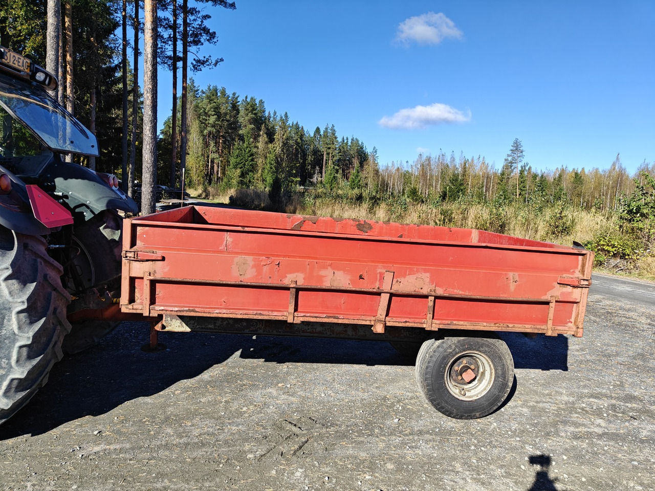 Kippiperävaunu 1-akselinen - Zemědělský sklápěcí přívěs: obrázek 1 Kippiperävaunu 1-akselinen - Zemědělský sklápěcí přívěs: obrázek 1