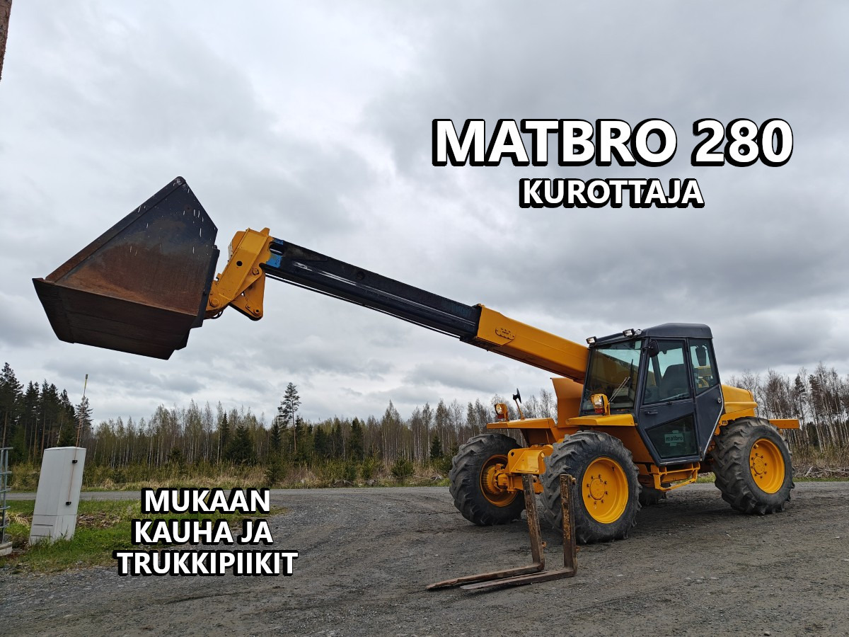 MATBRO 280 - Teleskopický manipulátor: obrázek 1 MATBRO 280 - Teleskopický manipulátor: obrázek 1