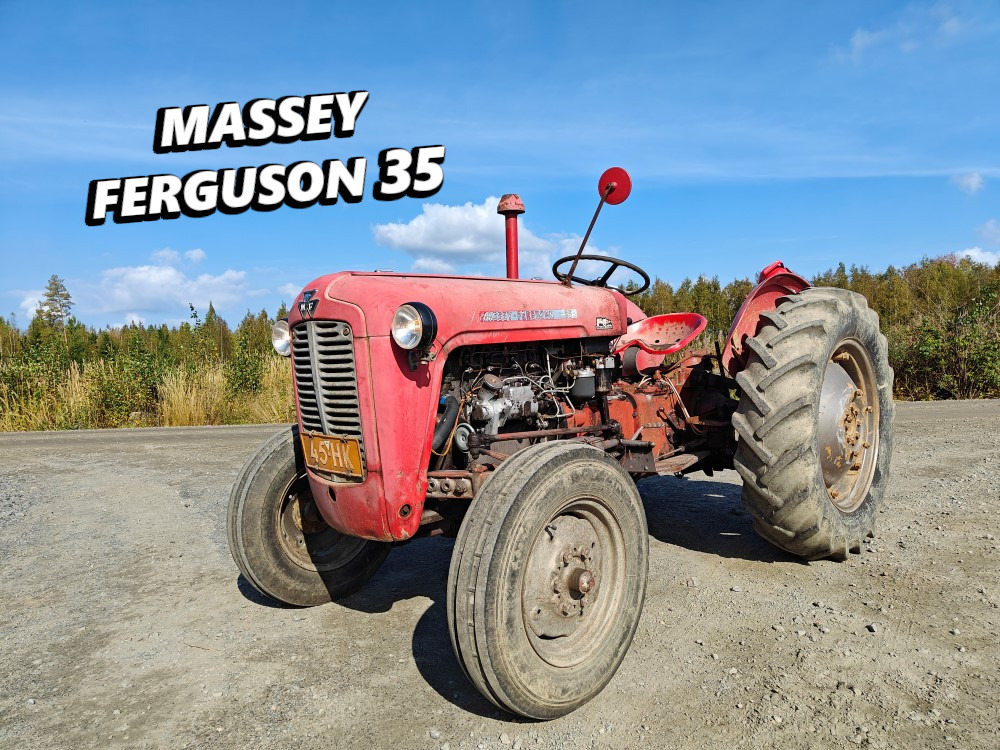 Massey Ferguson 35 traktori alkuperäiskuntoinen, katso video! - Traktor: obrázek 1 Massey Ferguson 35 traktori alkuperäiskuntoinen, katso video! - Traktor: obrázek 1