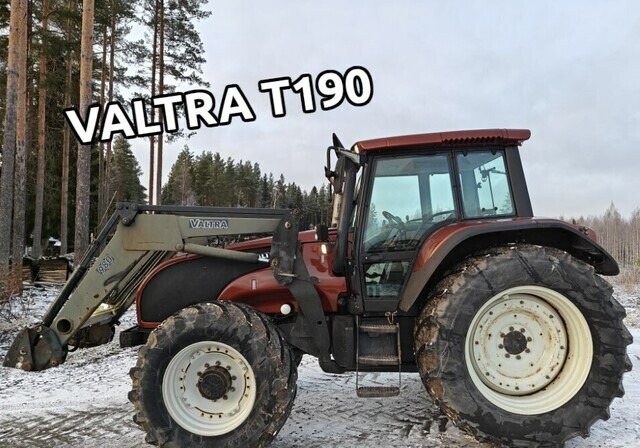 Valtra T190 HiTech etukuormaajalla - Traktor: obrázek 1 Valtra T190 HiTech etukuormaajalla - Traktor: obrázek 1