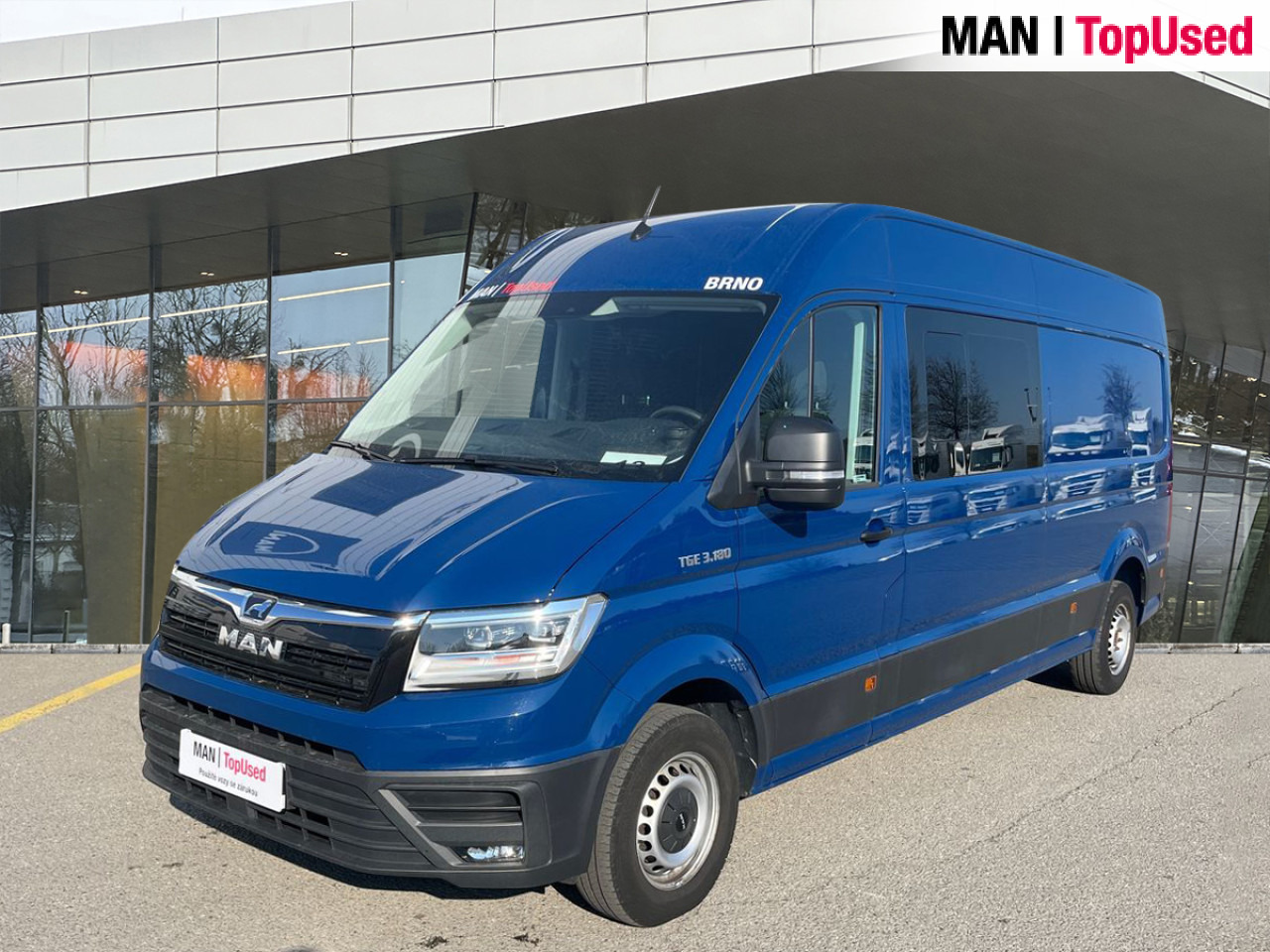 MAN TGE 3.180 4X2F L4H3 MIXTO LED DSG Euro6 Klima ZV - Furgon, Dodávka s dvojitou kabinou: obrázek 1 MAN TGE 3.180 4X2F L4H3 MIXTO LED DSG Euro6 Klima ZV - Furgon, Dodávka s dvojitou kabinou: obrázek 1