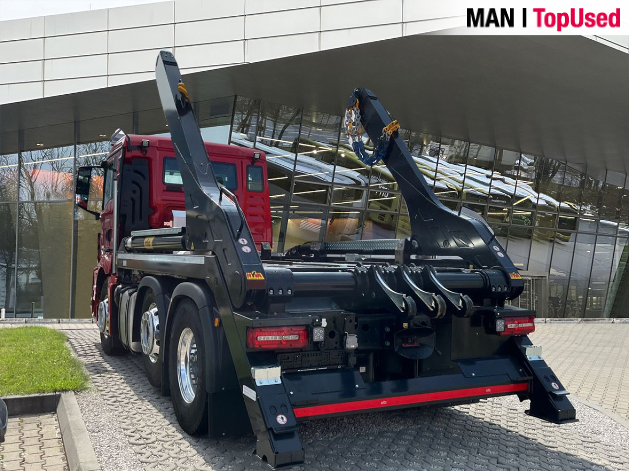 Ramenový nosič kontajnerov MAN TGS 26.480 6x2/4 BL CH Euro6 Pritarder Klima AHK: obrázek 14 Ramenový nosič kontajnerov MAN TGS 26.480 6x2/4 BL CH Euro6 Pritarder Klima AHK: obrázek 14