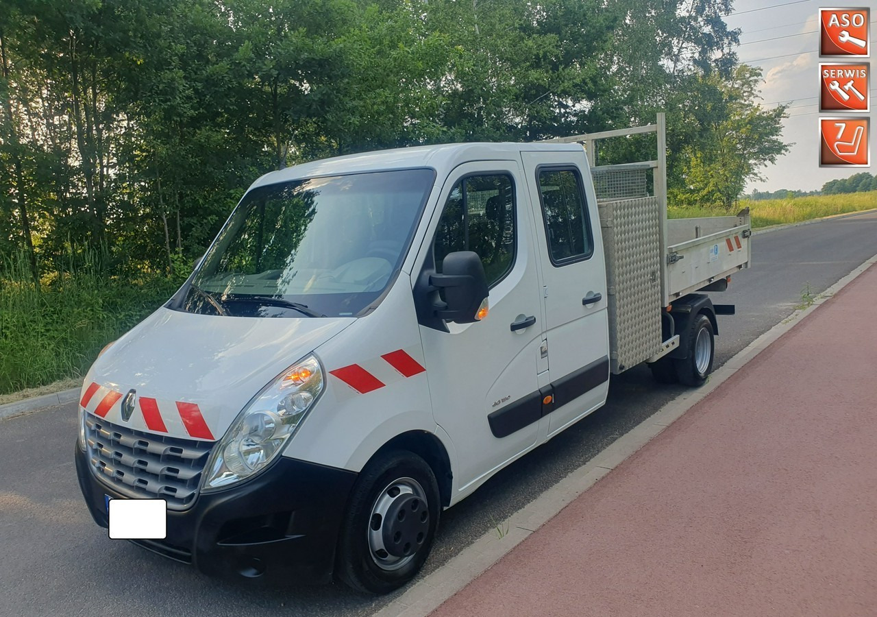 Renault Master kiper*wywrot* 7-osobowy * doka * brygadówka *bliźniaki* - Dodávka sklápěč: obrázek 1 Renault Master kiper*wywrot* 7-osobowy * doka * brygadówka *bliźniaki* - Dodávka sklápěč: obrázek 1