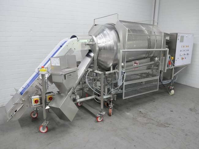 Blackrow drum coating machine Crumb breader - Potravinářský stroj: obrázek 1 Blackrow drum coating machine Crumb breader - Potravinářský stroj: obrázek 1