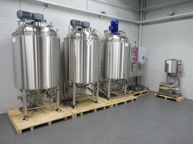 Packo batter mixing installation Battermix skid - Potravinářský stroj: obrázek 1 Packo batter mixing installation Battermix skid - Potravinářský stroj: obrázek 1