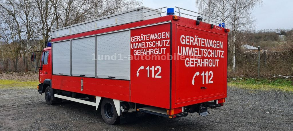 Hasičský vůz MAN 10.163 L2000 Feuerwehr GWG Nur 6.300km  DEPA ELRO/VETTER 10.163 L2000 Feuerwehr GWG Nur 6.300km  DEPA ELRO/VETTER: obrázek 6