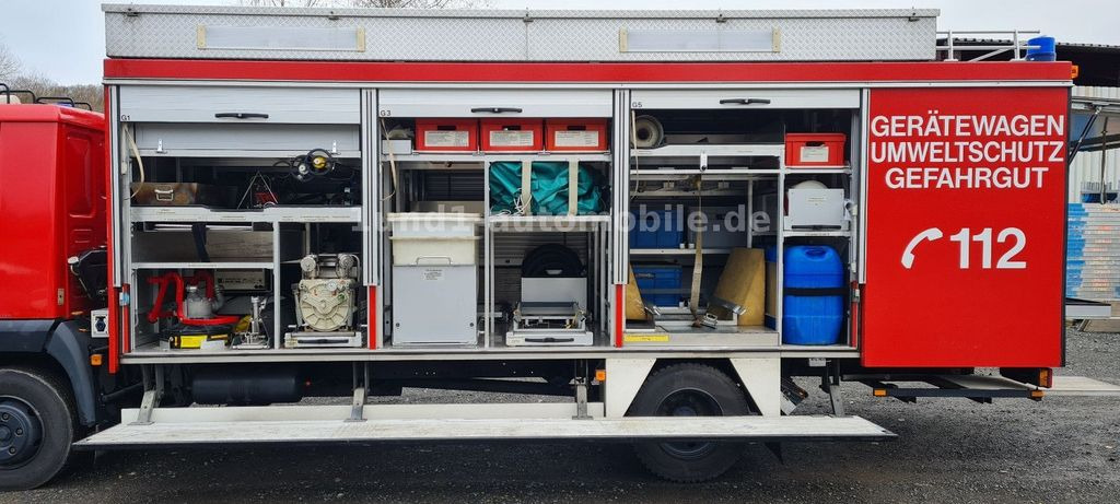 Hasičský vůz MAN 10.163 L2000 Feuerwehr GWG Nur 6.300km  DEPA ELRO/VETTER 10.163 L2000 Feuerwehr GWG Nur 6.300km  DEPA ELRO/VETTER: obrázek 8