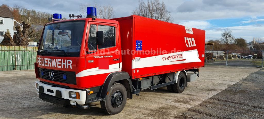 Mercedes-Benz 814 Feuerwehr GWG Edelstahl nur orig. 16.200km 814 Feuerwehr GWG Edelstahl nur orig. 16.200km - Hasičský vůz: obrázek 1 Mercedes-Benz 814 Feuerwehr GWG Edelstahl nur orig. 16.200km 814 Feuerwehr GWG Edelstahl nur orig. 16.200km - Hasičský vůz: obrázek 1